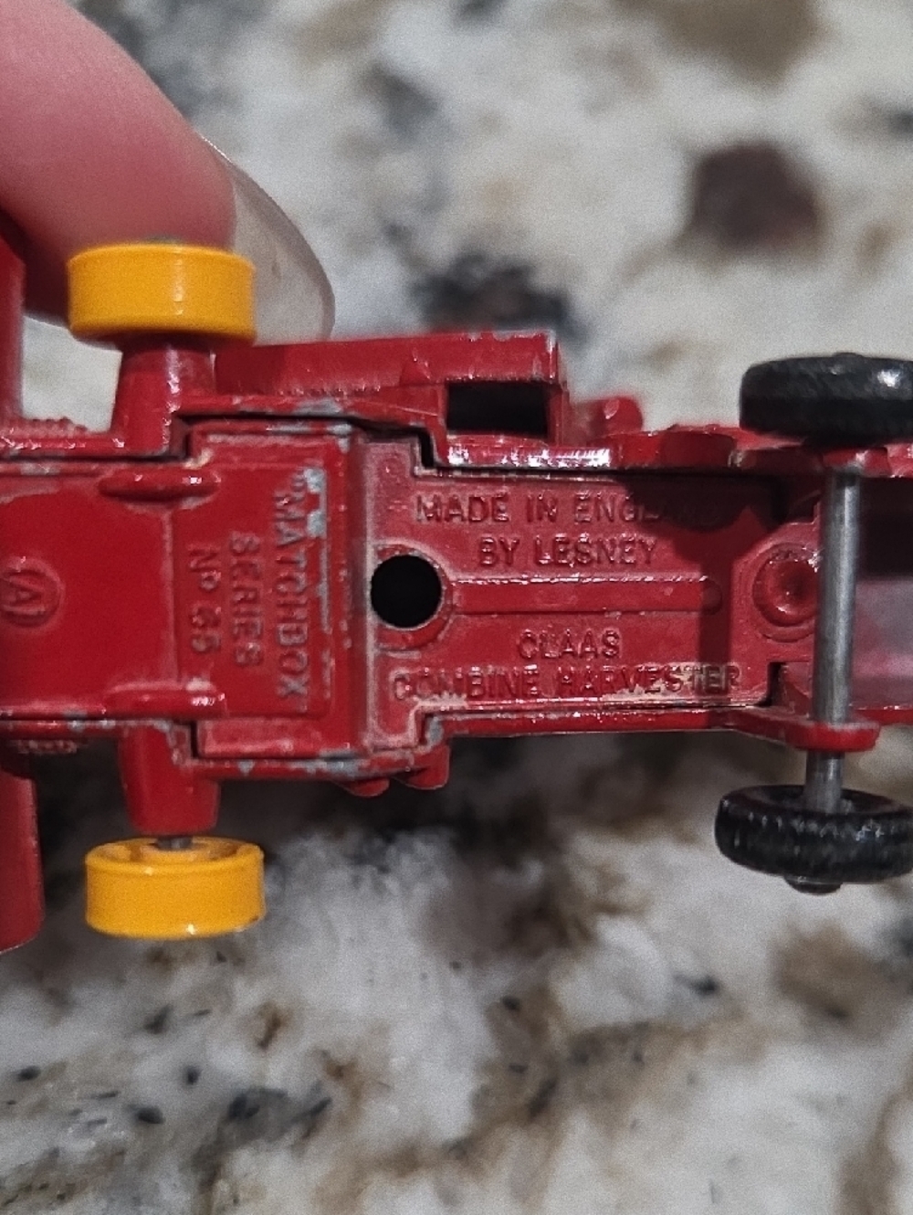 Vintage Matchbox Lesney No. 65 Claas Combine Harvester - Picture 3 of 3